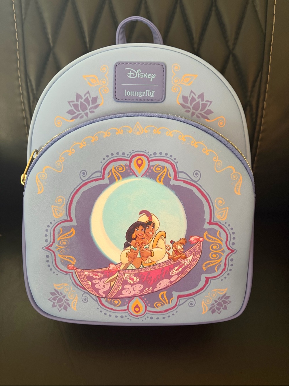 Loungefly Lavender Aladdin & Jasmine Mini Backpack
